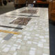 Mosaic coffee table