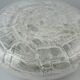 60s 70s ceiling lamp Plafoniere Ice Glass Doria Germany Space Age Design