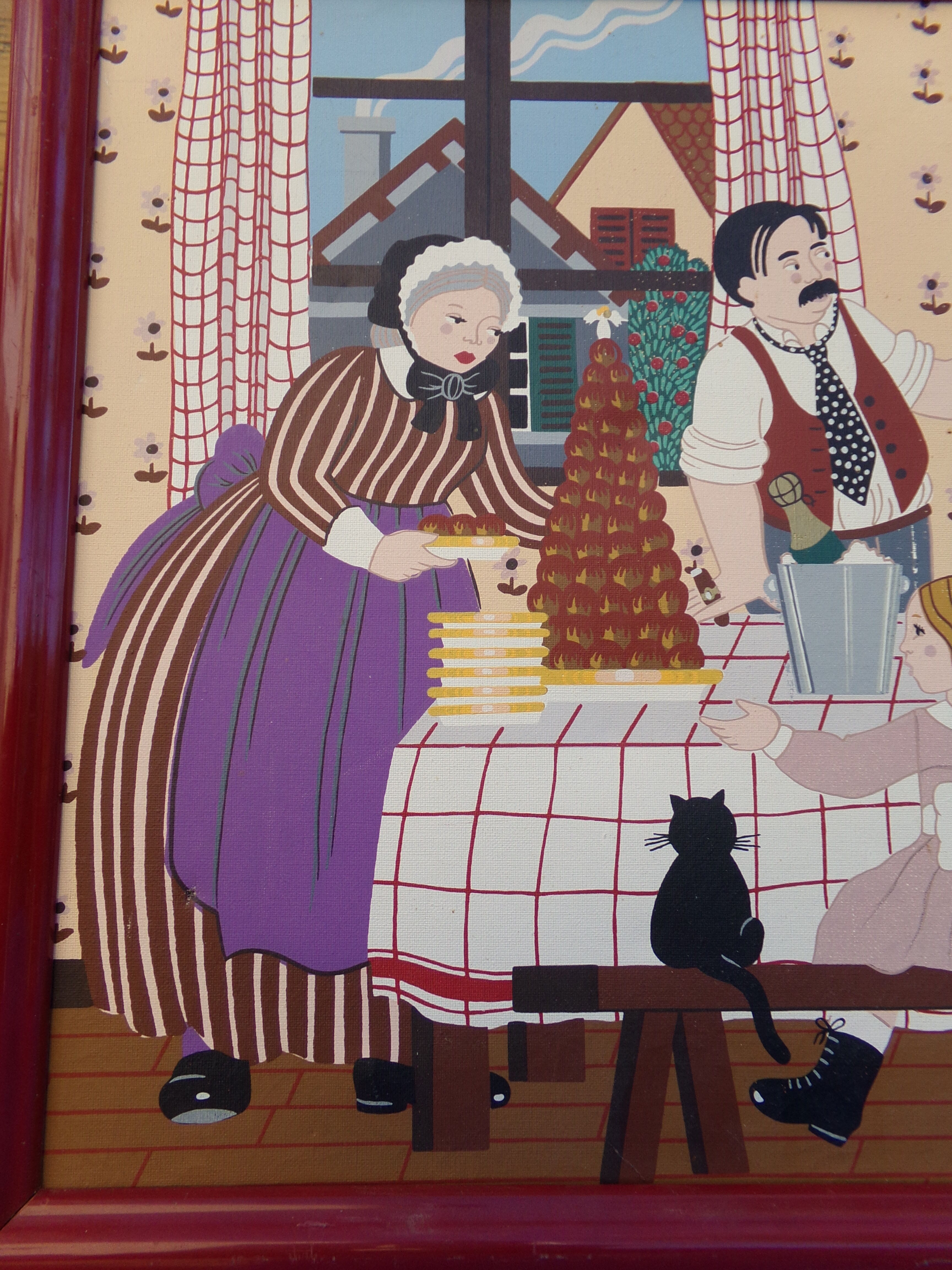 Painting Michel Cordi