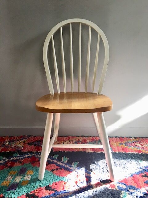 Pair of vintage Ercol style chairs