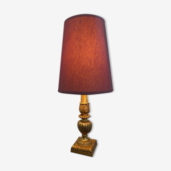 Gilded bronze bedside lamp