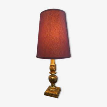 Lampe de chevet bronze doré