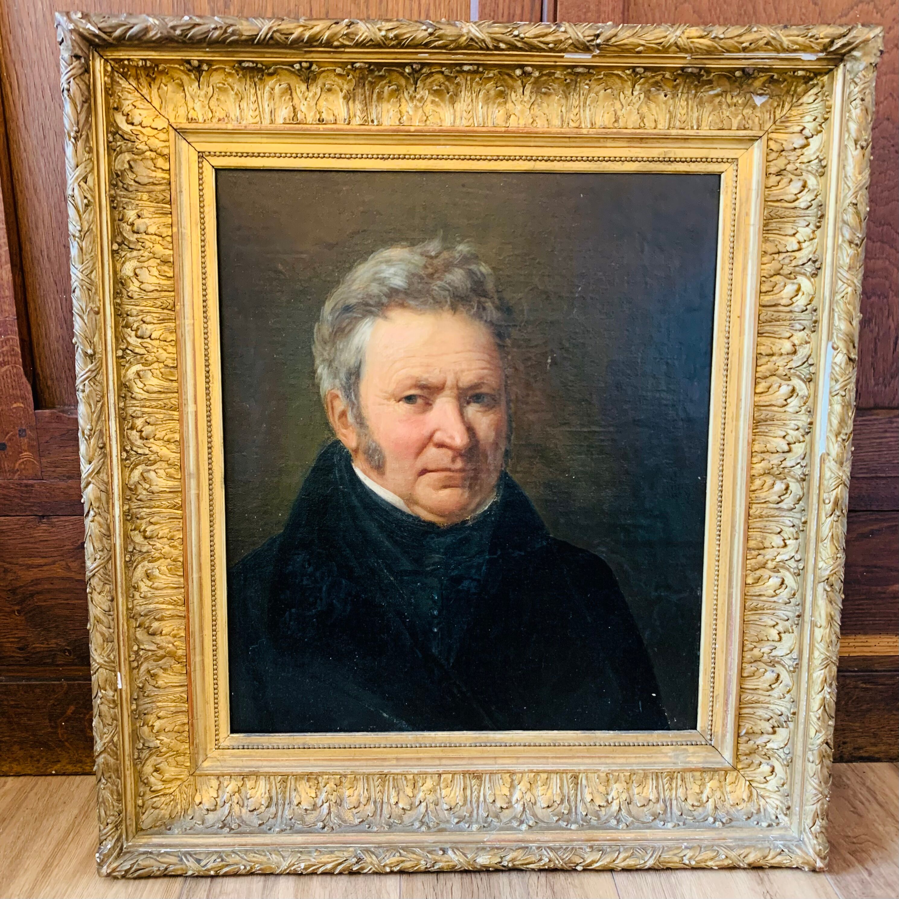 Portrait painting of a man