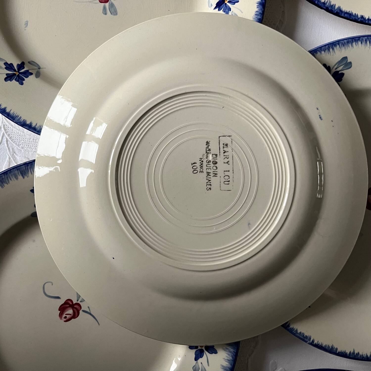 Digoin Mary-Lou dinner plates