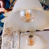Vintage tulip hand lamp