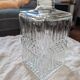 Moulded glass whisky carafe – 1970s
