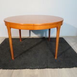 Scandinavian teak round table