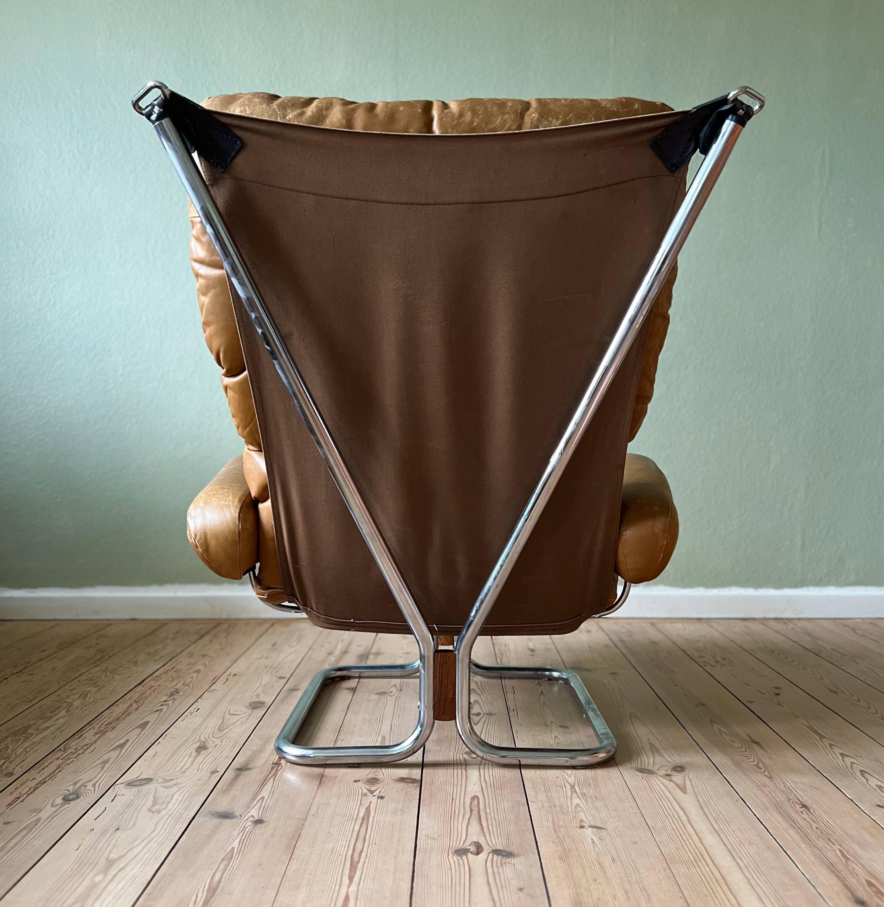 Fauteuil Westnofa "Wing" par Harald Relling 1970