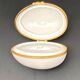 Decorative egg in Limoges porcelain Ladybug pattern