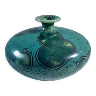 Crystal glaze ceramic soliflore vase