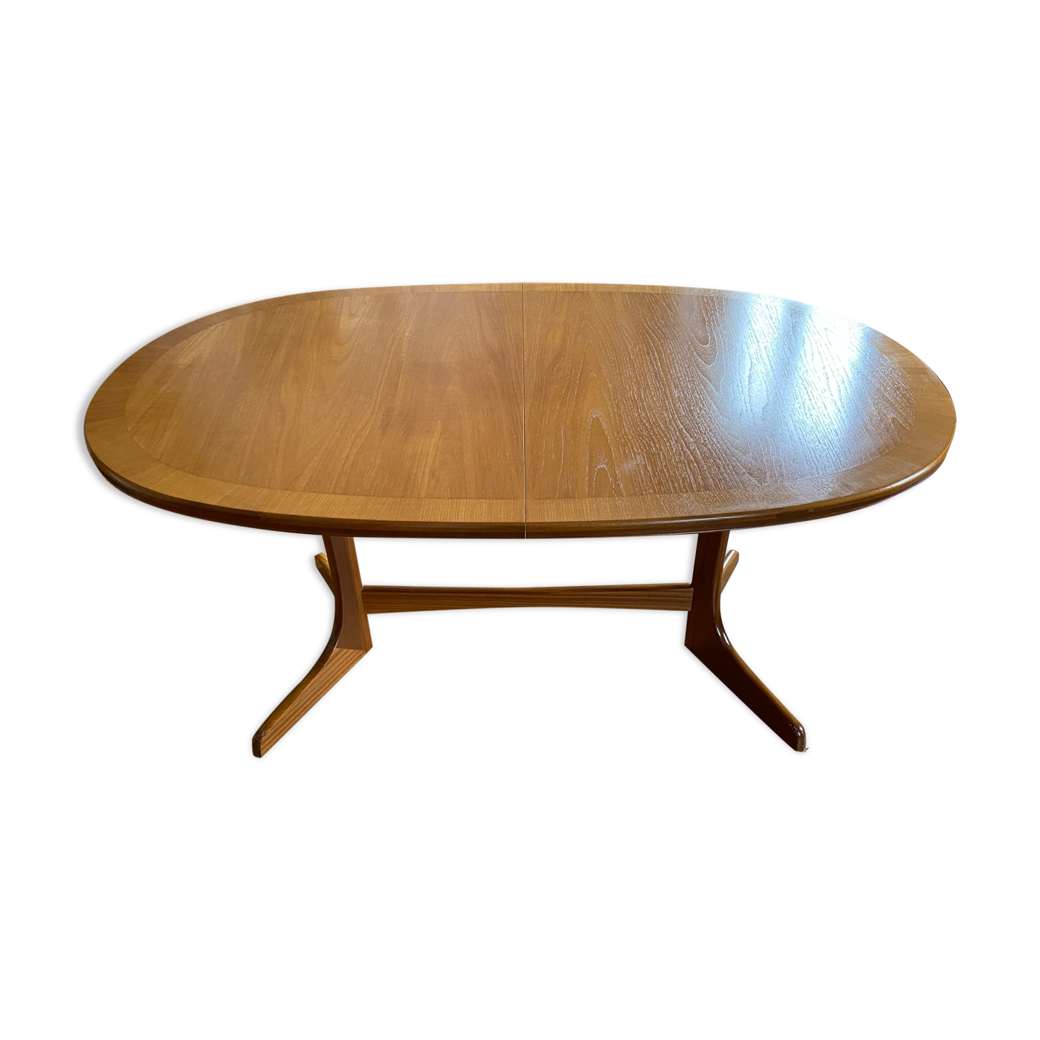 Mid-century teak dining table William Laurence