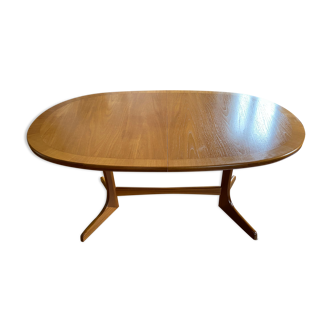 Mid-century teak dining table William Laurence
