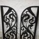Wrought iron grille from the early 20th century Art Deco / Art Nouveau