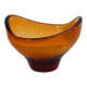 Scandinavian free-form glass bowl