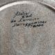 6 dessert plates Sarreguemines Atelier d'Art de Lorraine