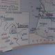 Old school map of geography France aviation waterways TSF by Gibert