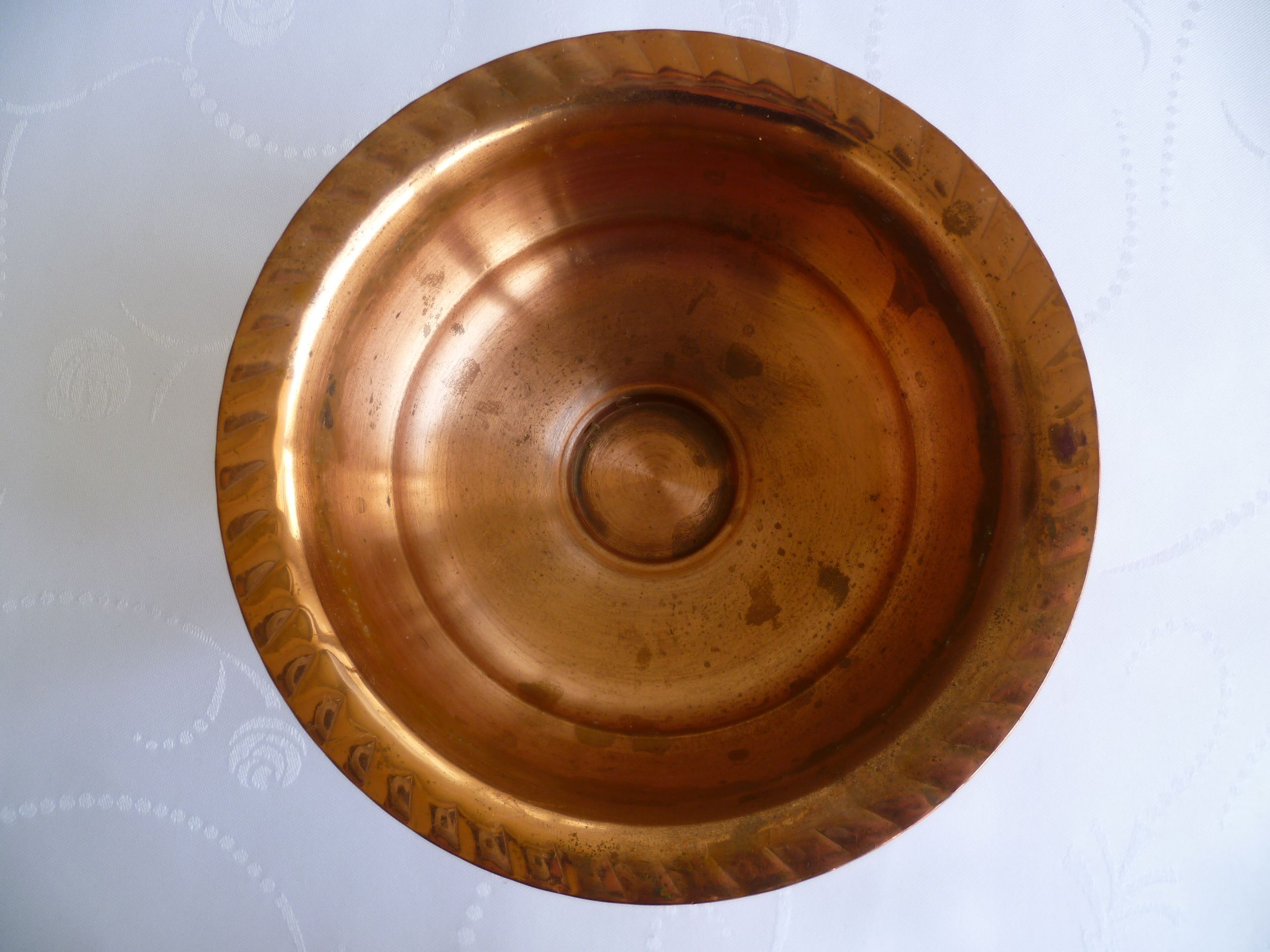 Small copper cup of Villedieu