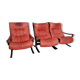 3 Vintage Scandinavian siesta chairs by Ingmar Relling