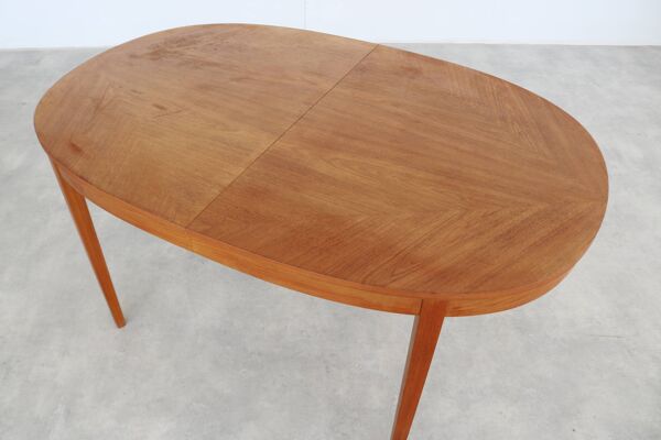 table à manger vintage   table   extensible   années 1960   suédoise