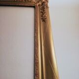 Louis XV large format gilded frame - Foliage: 66 x 55 cm