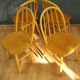 Lot de 4 chaises par Ilmari Tapiovaara model Fanett