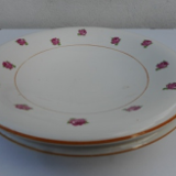 Paire d'assiettes "digoin"