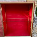 Large vintage 70s display case