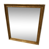 Miroir rectangulaire feuille d’or 71x83cm