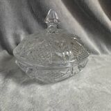 Crystal sugar bowl
