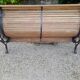 Banc de jardin ancien
