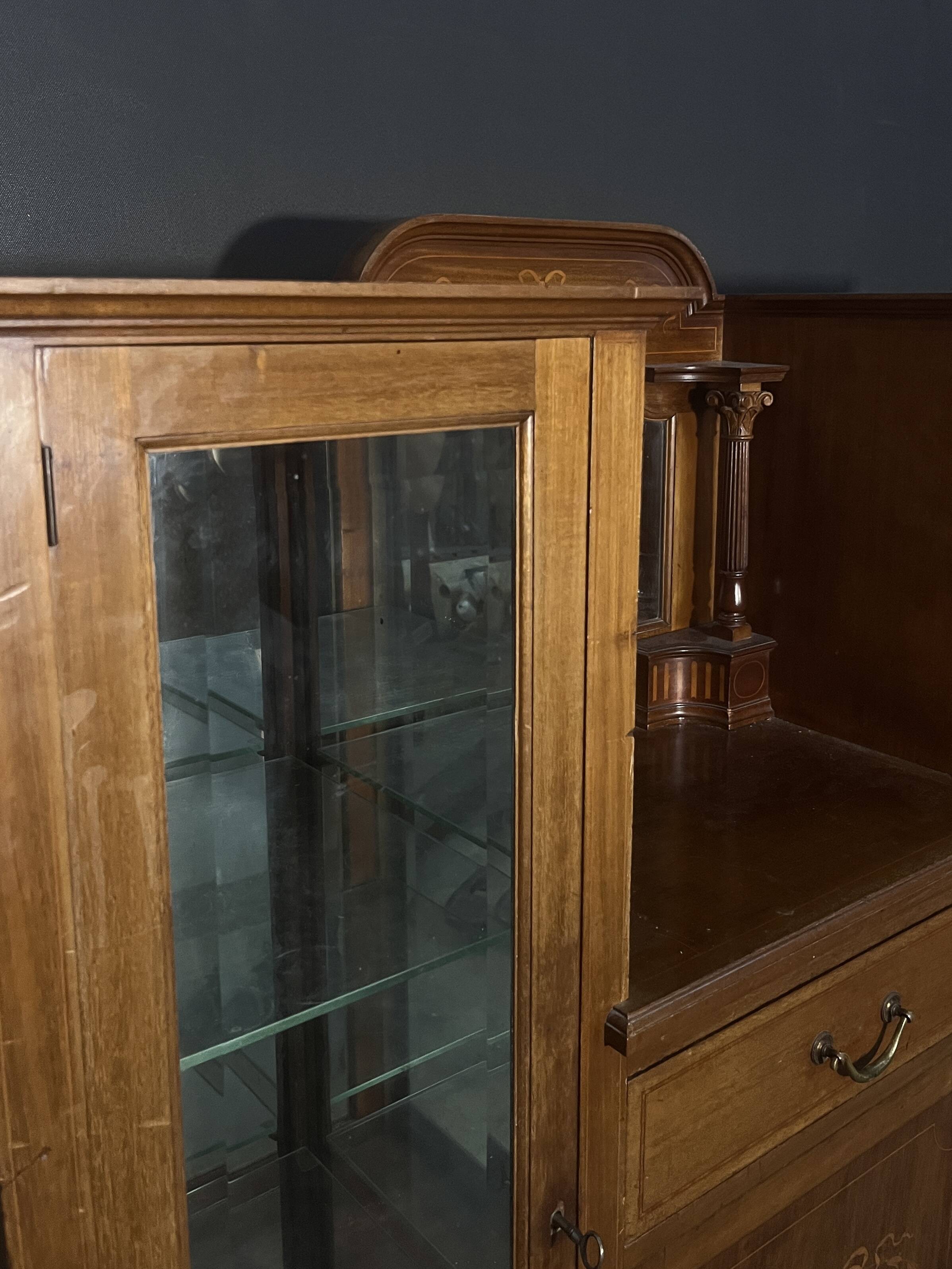 Empire Style Living Room Showcase Commode