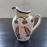 HB Quimper cider pitcher