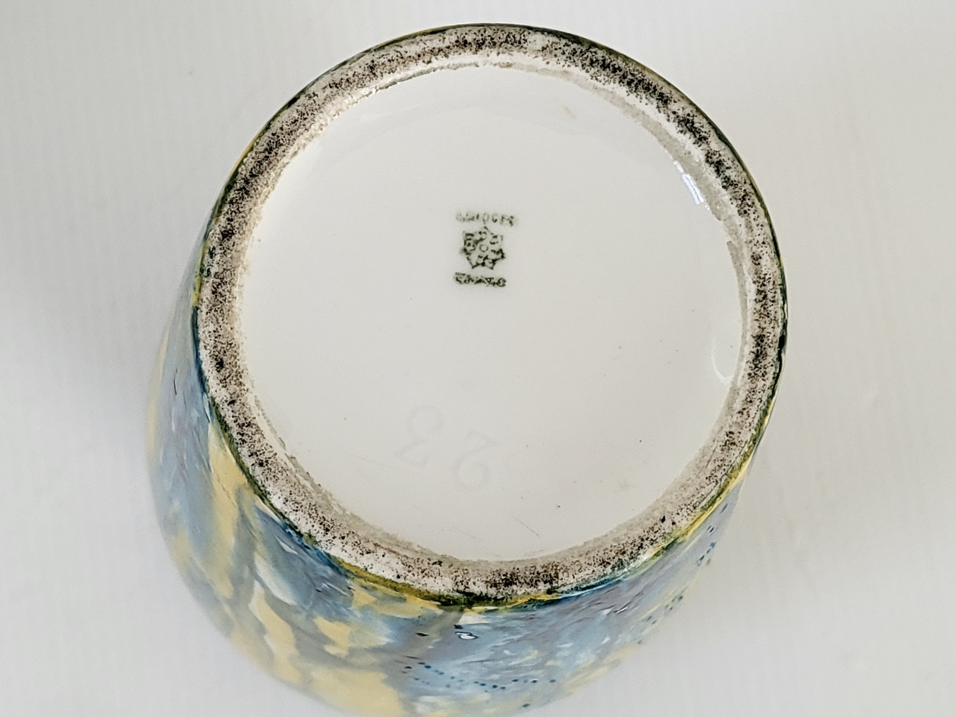 Pair of art deco vases