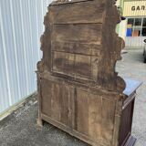 Monumental hunting buffet in carved oak