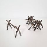 Set of 6 Brutalist Knife Holders
