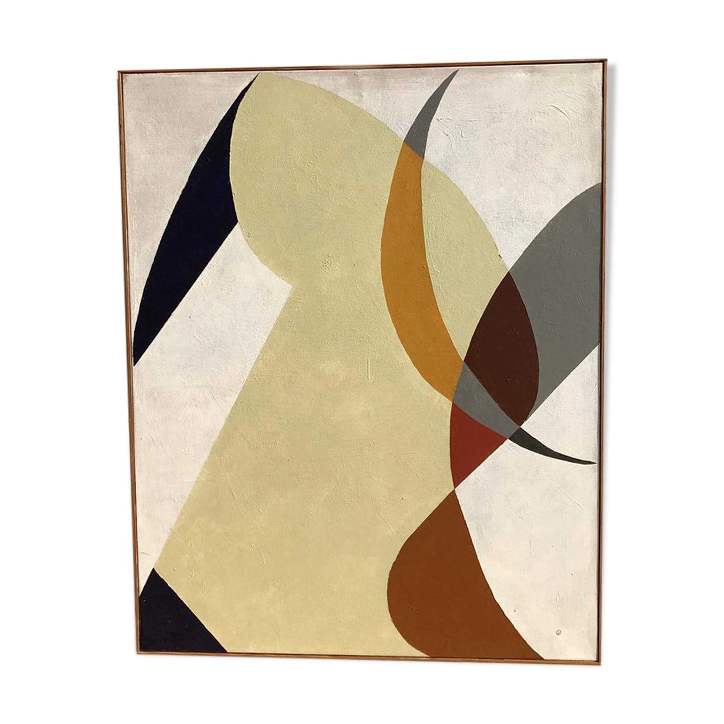 Abstract painting - oil on canvas - 93 x 74 cm