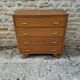 Compass leg chest of drawers