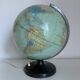 Vintage globe 1960 terrestrial lamp South-West Verlag Munich - 34 cm