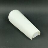 XL Mid Century Modern Opaline Glass Wall Lamp By Wagenfeld For P&P, 1950s