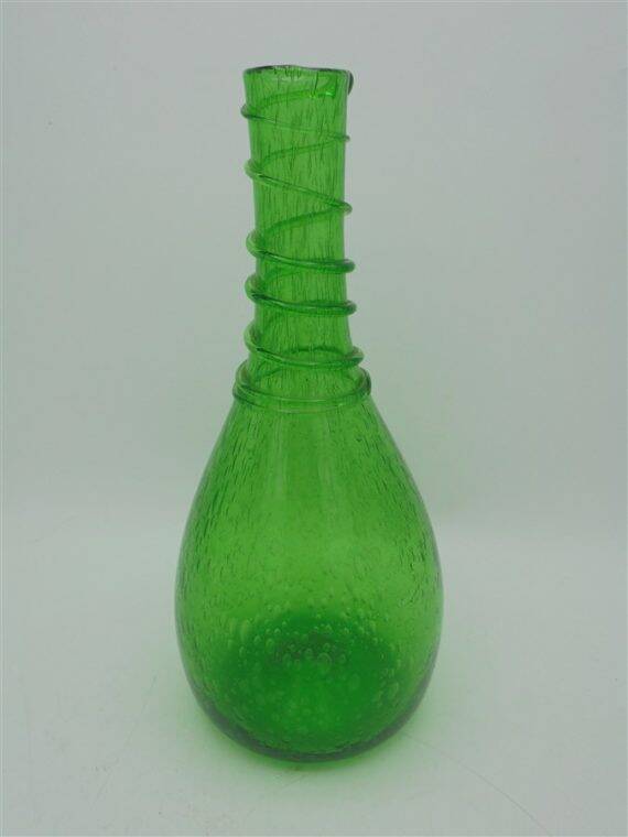 Bubble glass carafe