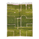 Tapis Vert Contemporain - 310 x 250 cm