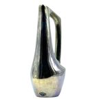 A. Cytère, modern iridescent gres vase, Rambervillers France 1950s