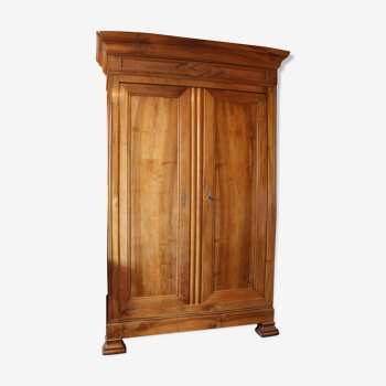 19th century solid wood wardrobe