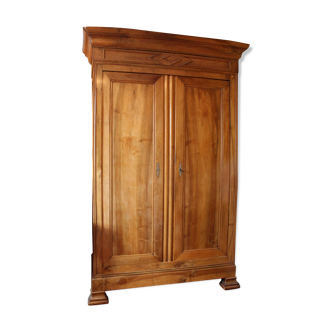 19th century solid wood wardrobe