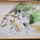 Mathilde de Boisboisel (Born in 1945) Oil on canvas - The Polo Player