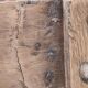 Old table in solid chene