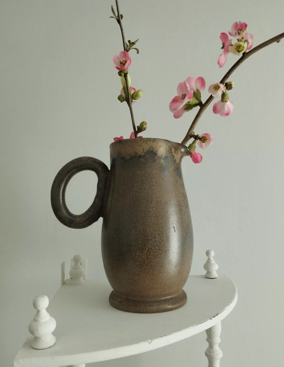Glazed stoneware jug Arts Ceram