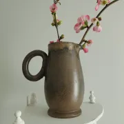 Glazed stoneware jug Arts Ceram