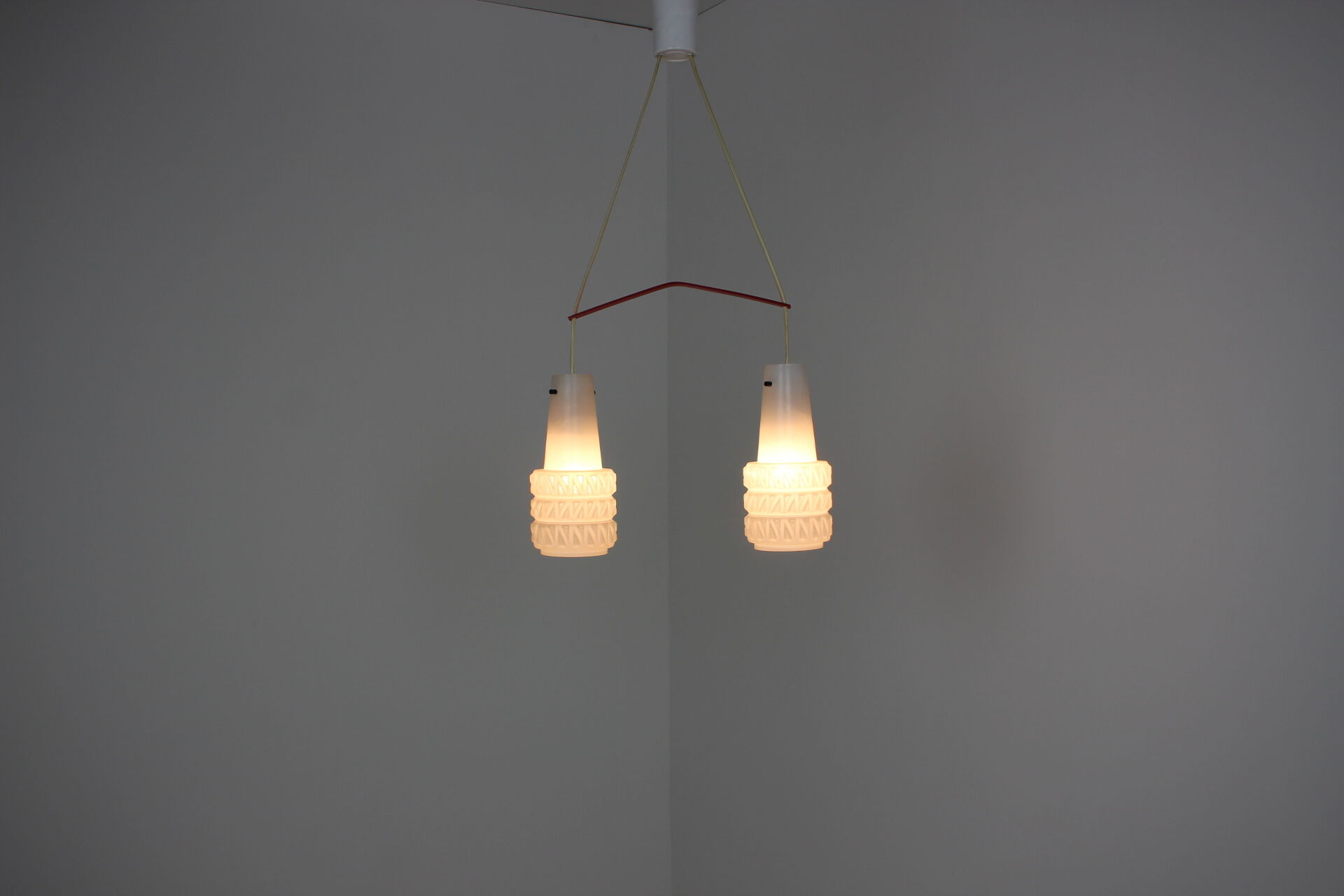 Mid-century German chandelier, 1970's.