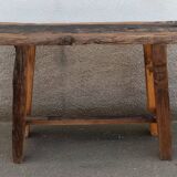 Old wooden console
